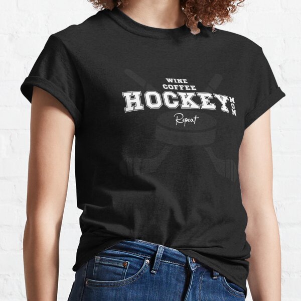 Hockey Wine Mom T-Shirts for Sale | Redbubble