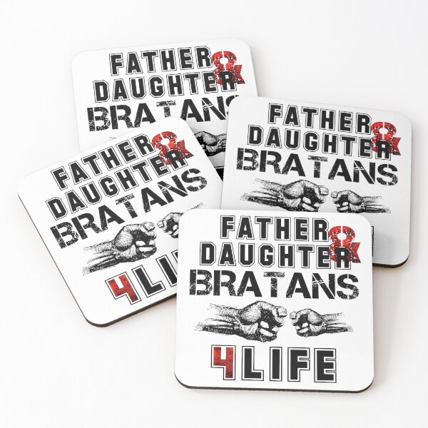 Item preview, Father and daughter Bratans for life gift designed and sold by Pineapple-Tree.