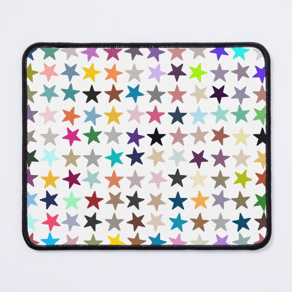 Item preview, Abstract Multi Color Star Pattern designed and sold by Pixel4Art.