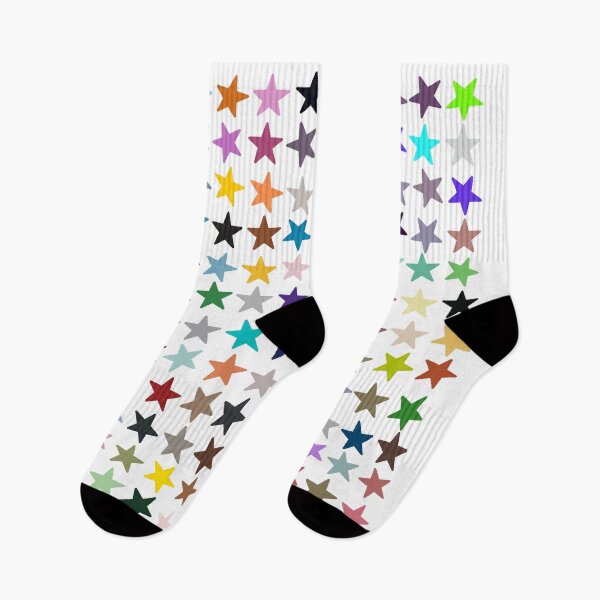 Item preview, Abstract Multi Color Star Pattern designed and sold by Pixel4Art.