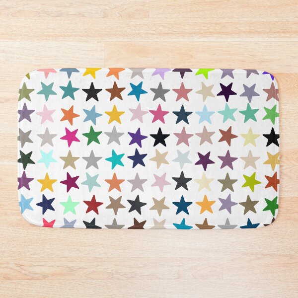Item preview, Abstract Multi Color Star Pattern designed and sold by Pixel4Art.