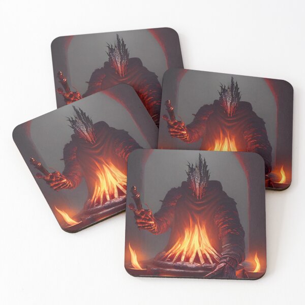Item preview, Demon Standing Over Bonfire designed and sold by Rannulfr.