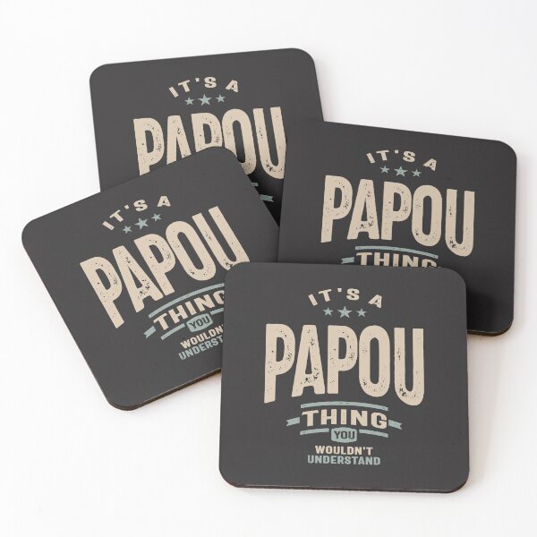 Item preview, Mens It's a Papou Thing Funny Dad Grandpa designed and sold by cidolopez.