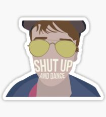 Shut up and Dance : Black Mirror Sticker