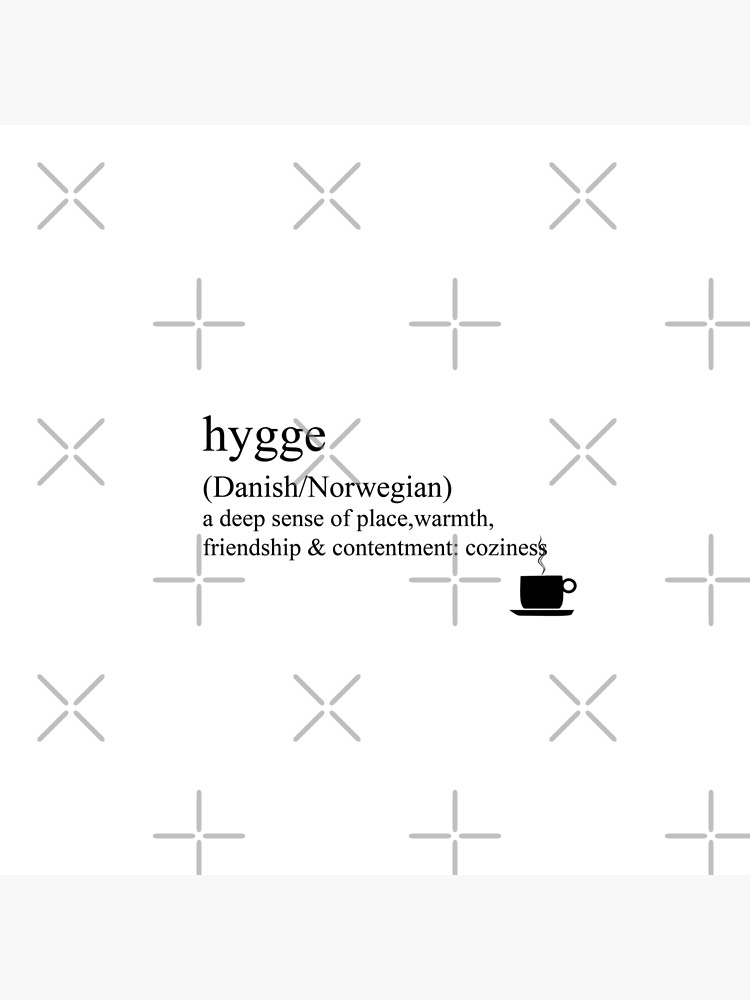 Hygge- Danish/Norwegian, Statement Tees & Accessories by Rendezvousmag