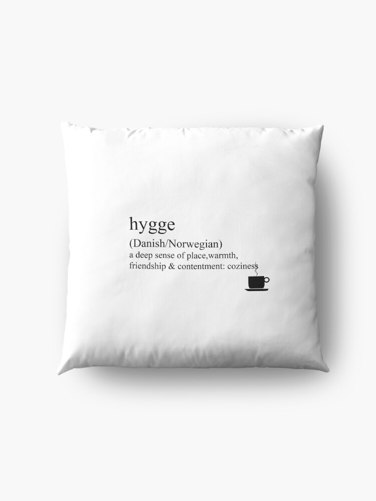 Alternate view of Hygge- Danish/Norwegian, Statement Tees & Accessories Floor Pillow