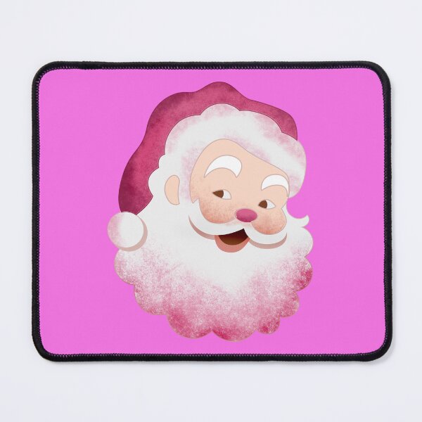 Item preview, santa claus face retro vintage pink designed and sold by AslamArt78.