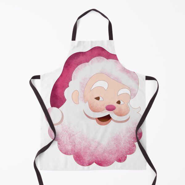 Item preview, santa claus face retro vintage pink designed and sold by AslamArt78.