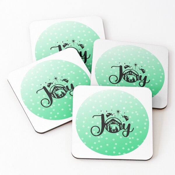 Item preview, Joy, Green Nativity Scene designed and sold by tearracreative.