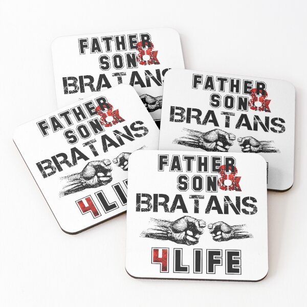 Item preview, Father and son Bratans for life gift designed and sold by Pineapple-Tree.
