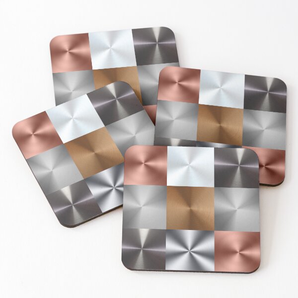 Item preview, Copper, Silver, Gold, Platinum, Metalloid Pattern designed and sold by Allison Lishey.