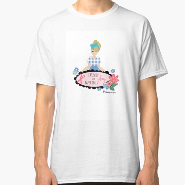 Paper Doll Play, Light Skin Tone Classic T-Shirt