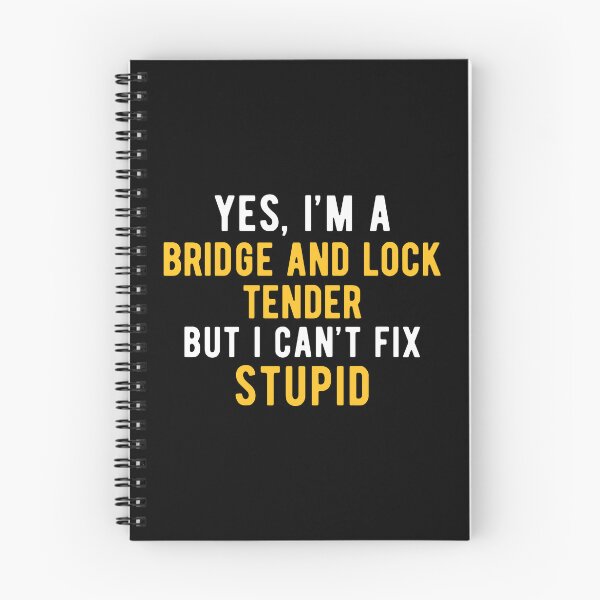 Item preview, Funny Bridge and Lock Tender designed and sold by NestaReign.