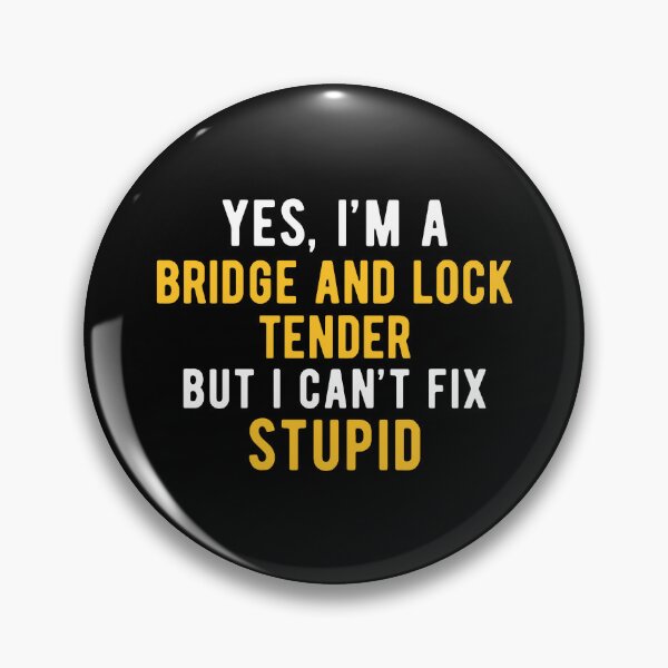 Item preview, Funny Bridge and Lock Tender designed and sold by NestaReign.