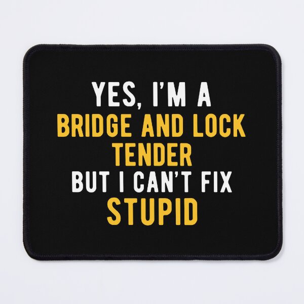 Item preview, Funny Bridge and Lock Tender designed and sold by NestaReign.