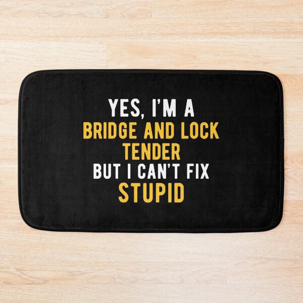 Item preview, Funny Bridge and Lock Tender designed and sold by NestaReign.