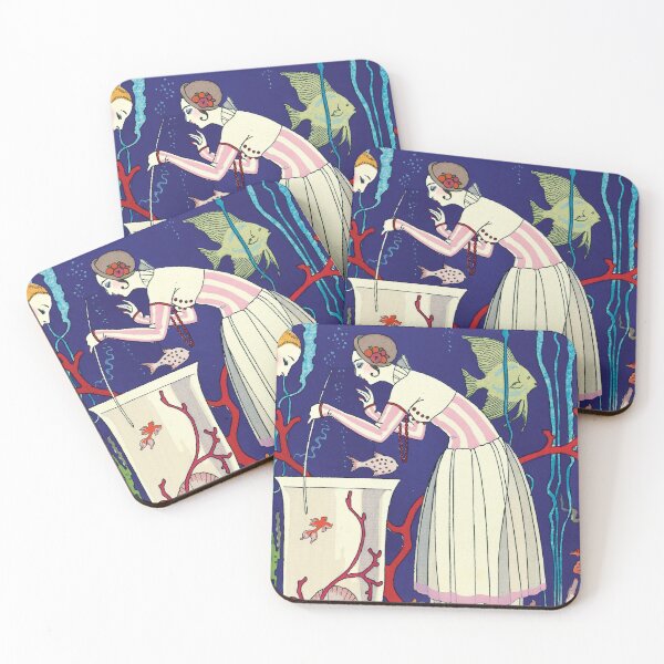 Item preview, Aquarium by George Barbier designed and sold by InnerCitadel.
