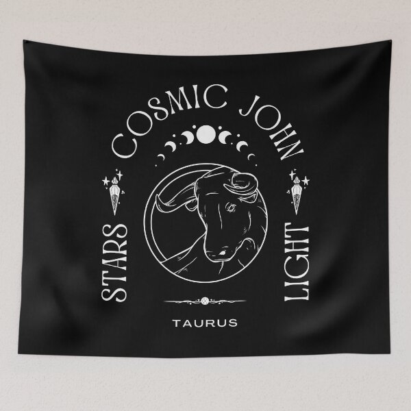 Item preview, JOHN NAME: JOHN ZODIAC SIGN TAURUS DESIGN. designed and sold by AlexRelax.