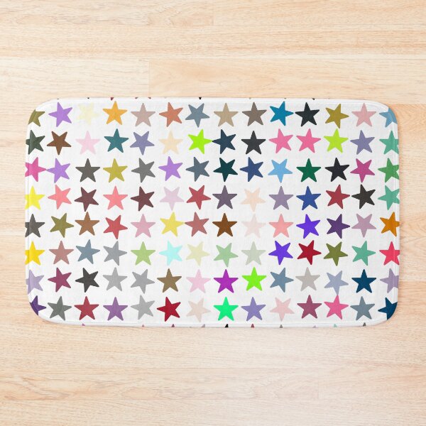 Item preview, Abstract Multi Color Star Pattern designed and sold by Pixel4Art.