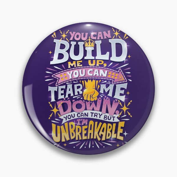 Item preview, I'm Unbreakable designed and sold by Risa Rodil.