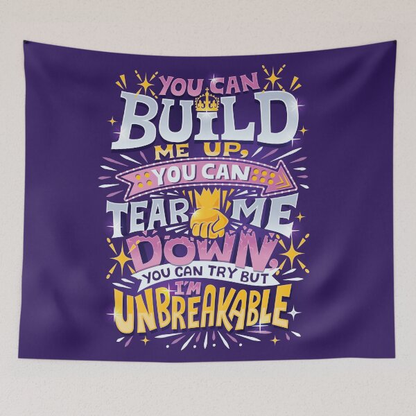 Item preview, I'm Unbreakable designed and sold by Risa Rodil.