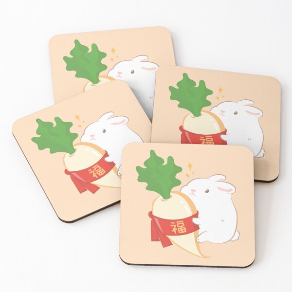 Item preview, Lunar New Year 2023 - Lucky Daikon Rabbit  designed and sold by Lulupainting.