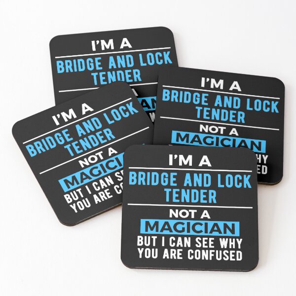 Item preview, Bridge and Lock Tender Joke designed and sold by NestaReign.