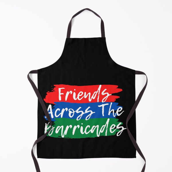Item preview, FRIENDS ACROSS THE BARRICADES. designed and sold by ELEGANTRETRO.