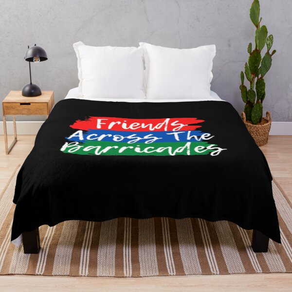 Item preview, FRIENDS ACROSS THE BARRICADES. designed and sold by ELEGANTRETRO.
