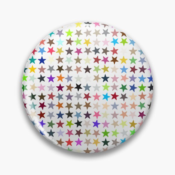 Item preview, Abstract Multi Color Star Pattern designed and sold by Pixel4Art.