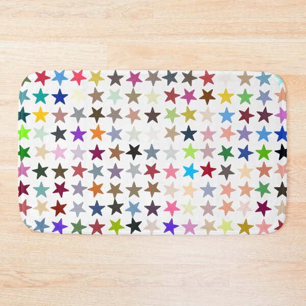Item preview, Abstract Multi Color Star Pattern designed and sold by Pixel4Art.