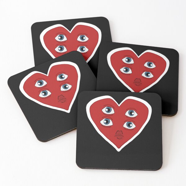 Item preview, Heart Eyes Sticker designed and sold by iuzabiardoc.