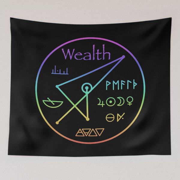 Item preview, Wealth talisman rainbow designed and sold by secretmagic.