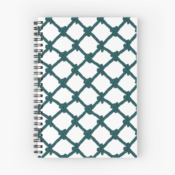 Item preview, Teal Nautical Net Rope designed and sold by CreativeDraws42.