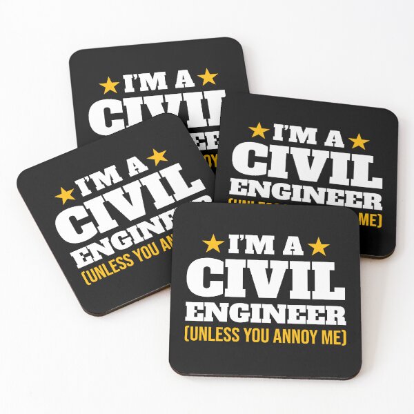 Item preview, I'm A Civil Engineer Unless You Annoy Me Funny Civil Engineering Student Gift designed and sold by JackCurtis1991.