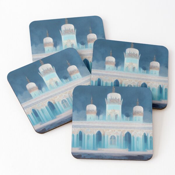 Item preview, A painting of the ancient Islamic Arab palace and architecture designed and sold by MaissaArt.