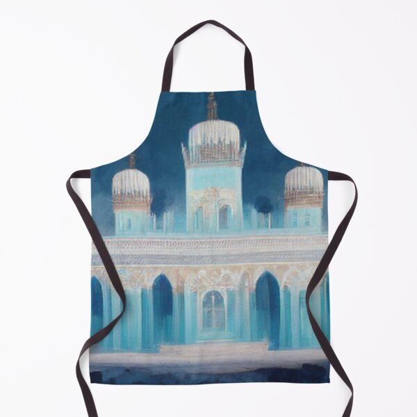 Item preview, A painting of the ancient Islamic Arab palace and architecture designed and sold by MaissaArt.
