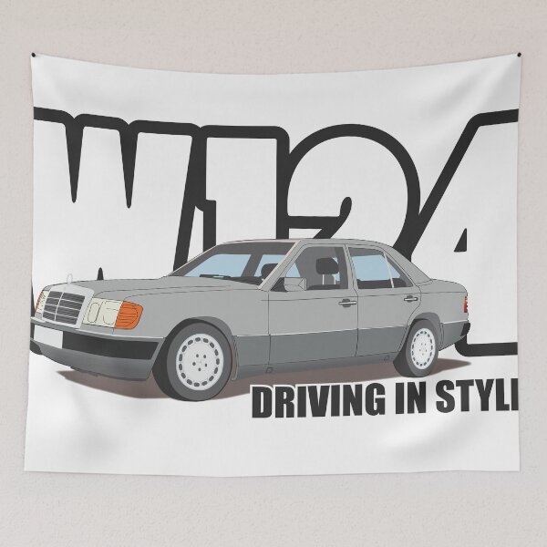 Item preview, W124 Mercedes E-Class - Driving in Style designed and sold by Artiversal.
