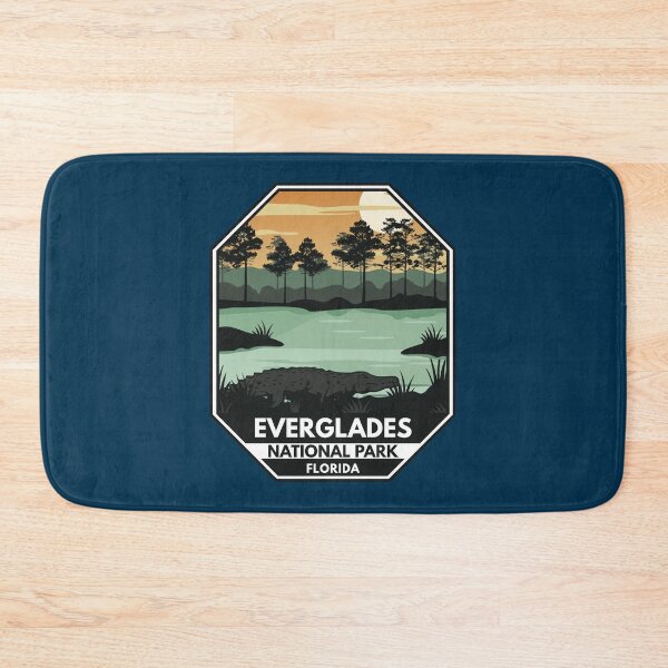 Item preview, Everglades National Park Alligator Retro Emblem designed and sold by KrisSidDesigns.