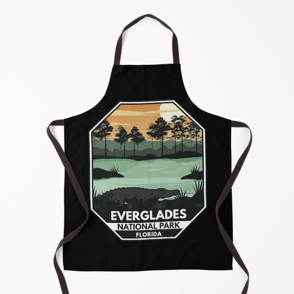 Item preview, Everglades National Park Alligator Retro Emblem designed and sold by KrisSidDesigns.