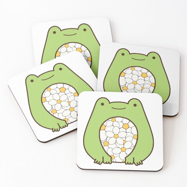 Item preview, Daisy Frog, Froggy with daisy stomach designed and sold by FrogsInTheDale.