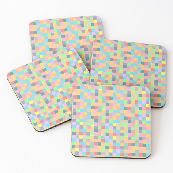 Item preview, Colorful Pixel Pattern designed and sold by LavaCreative.