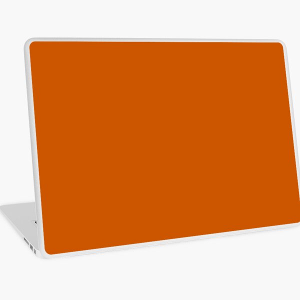 Burnt Orange Laptop Skin
