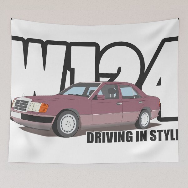Item preview, W124 Mercedes E-Class - Driving in Style designed and sold by Artiversal.