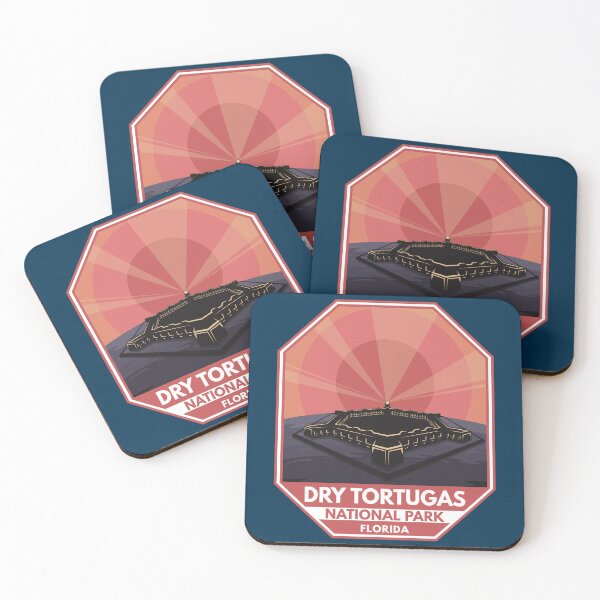 Item preview, Dry Tortugas National Park Retro Emblem designed and sold by KrisSidDesigns.