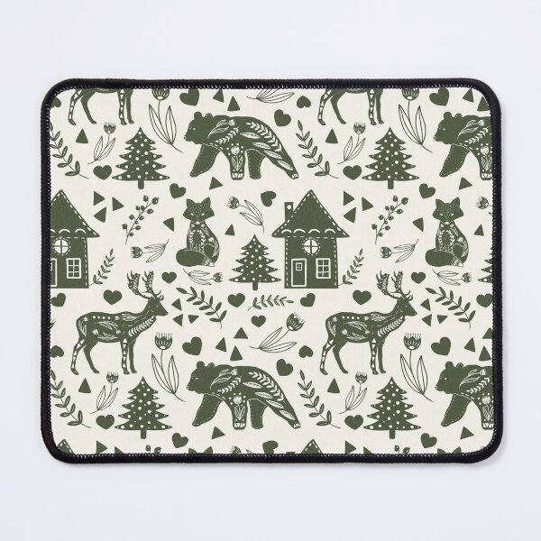 Item preview, Scandinavian Christmas - Green designed and sold by FloraDayDesign.