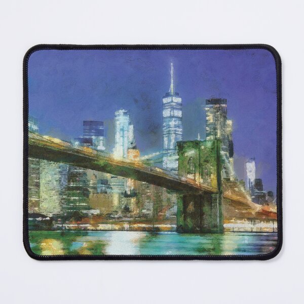Item preview, Midnight in NewYork, Canvas Painting of NY city designed and sold by Ryan Rad.
