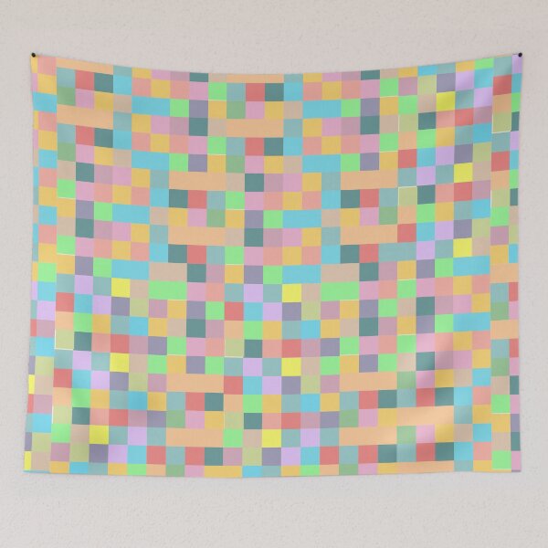 Item preview, Colorful Pixel Pattern designed and sold by LavaCreative.