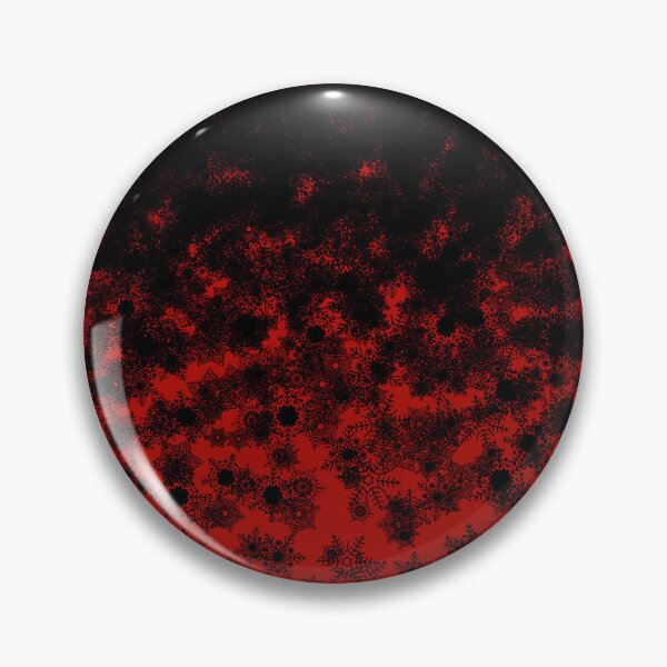 Item preview, Blizzard - Black snowflakes on a red background designed and sold by illustratious.