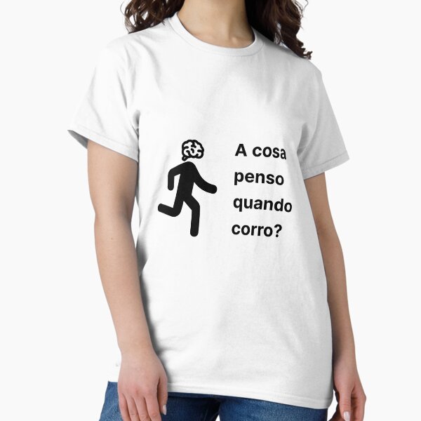 A cosa penso quando corro - Design Classic T-Shirt